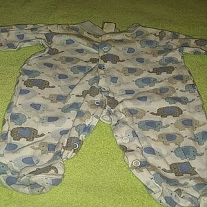 A elephant onesie